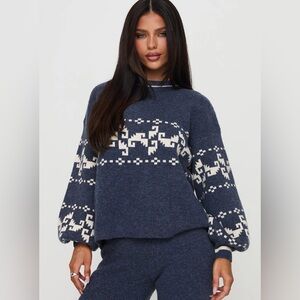 Alpine Sweater Navy